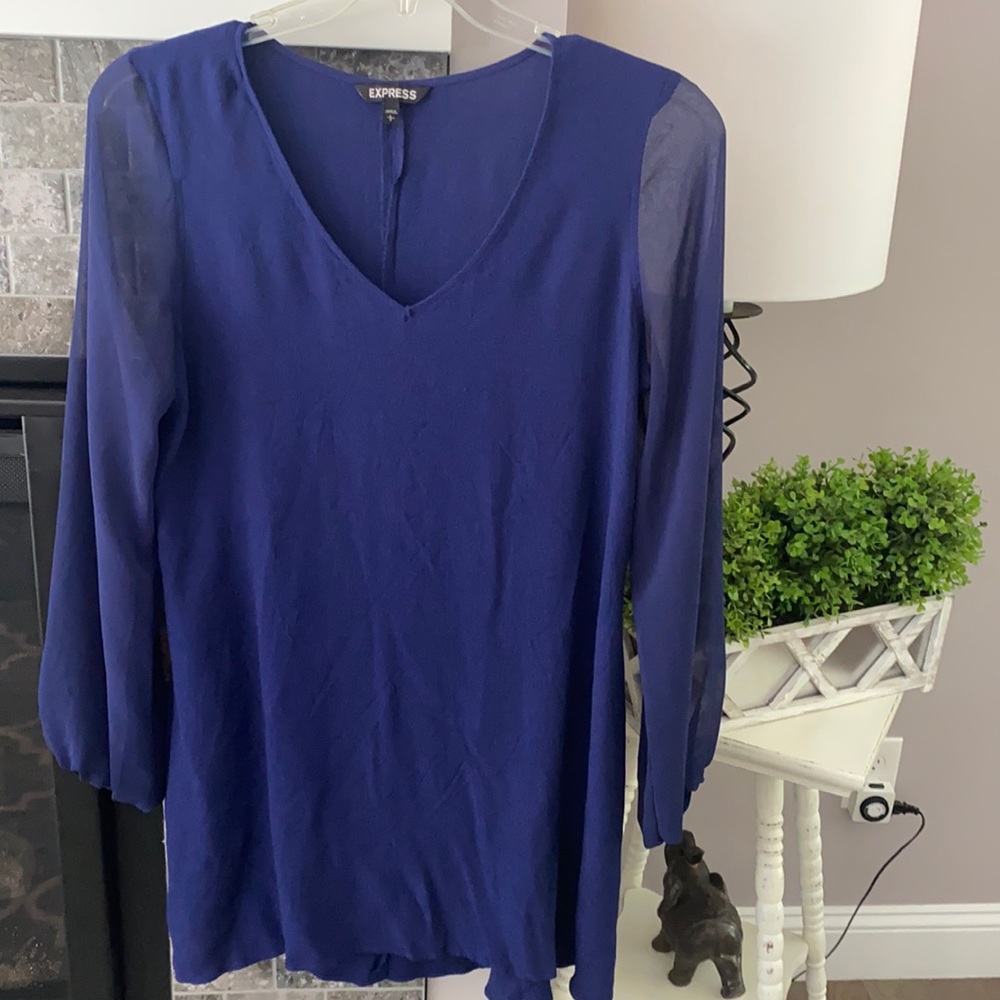 Express long sleeved mini